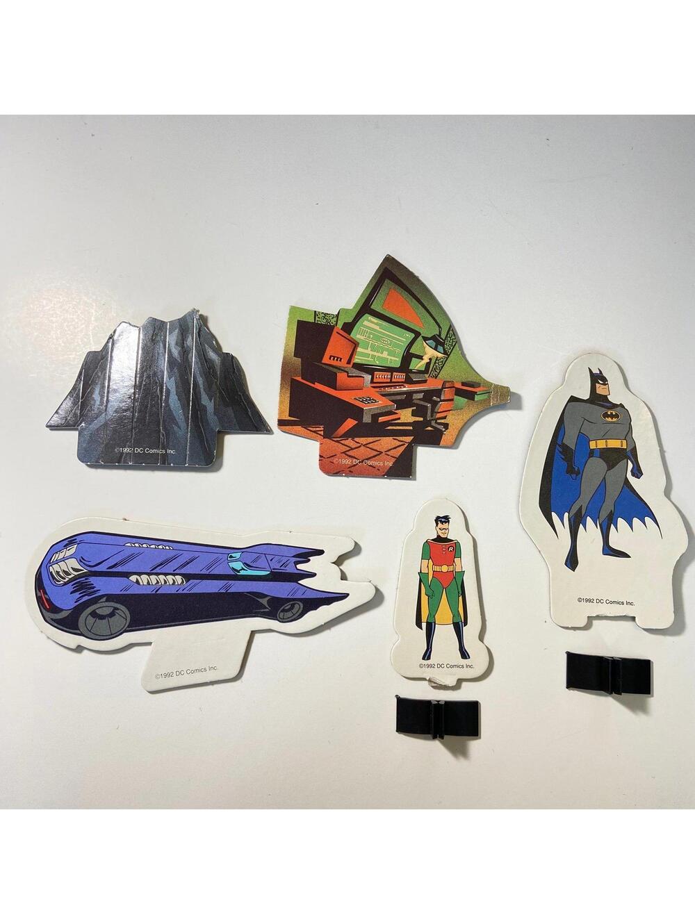 1992 Parker Bros Batman: Animated Series 3D Game 5 Replacement Pieces